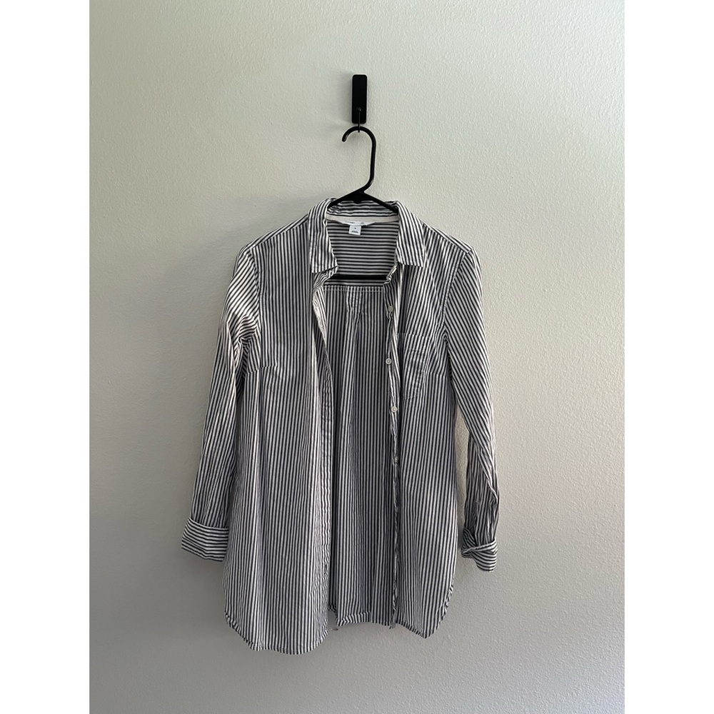 Old Navy • Pinstripe Button Up‎ Tunic